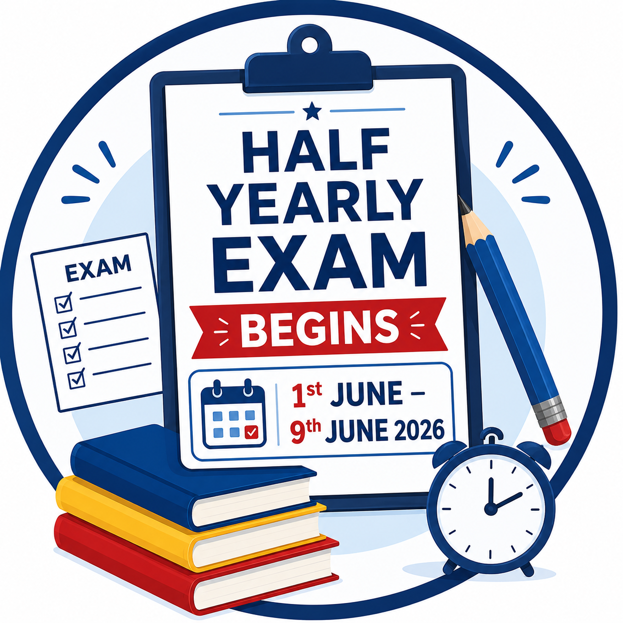 Half Yearly Examination - 2026