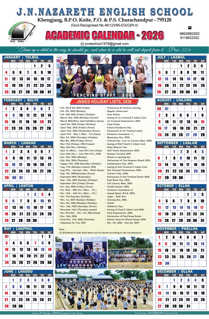 Academic Calendar 2026
